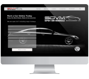 Example of custom website
